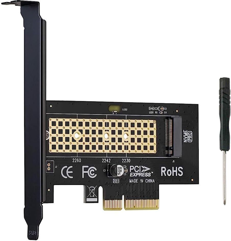 Verilux NA 1 TB All in One PC's Black SATA Internal Solid State Drive (SSD) (M.2 NVMe to PCI-E X4 Adapter High Speed M.2 NVMe to PCI-E X4 Adapter)-image-9