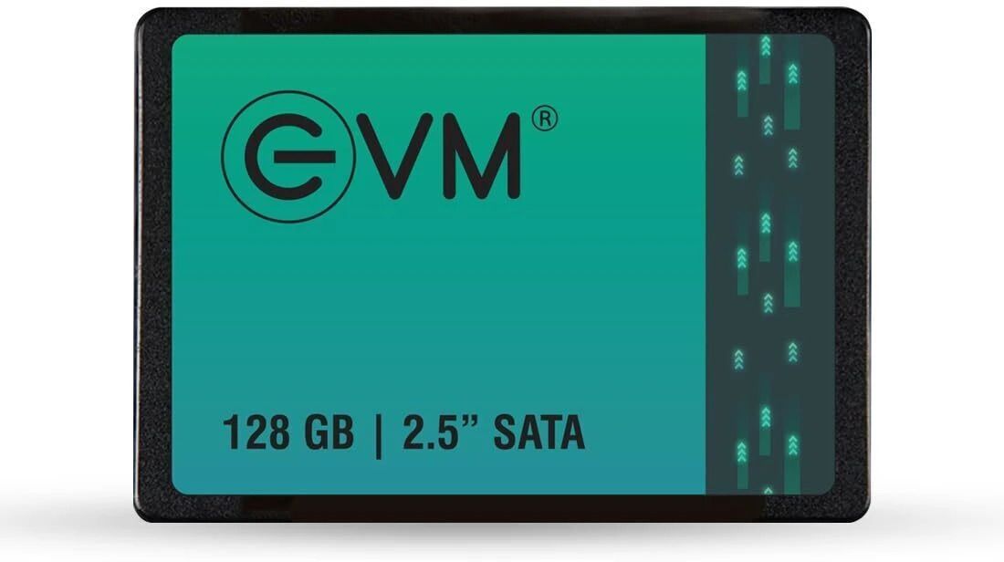EVM 128GB SATA SSD 128 GB All in One PC's, Desktop, Laptop Black SATA Internal Solid State Drive (SSD) (25/128GB)