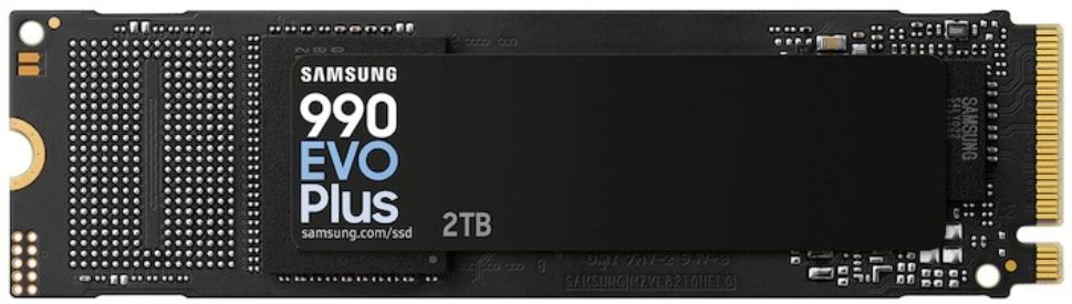 Samsung 990 EVO Plus 2 TB Desktop Black PCIe NVMe Internal Solid State Drive (SSD) (MZ -V9S2T0BW)