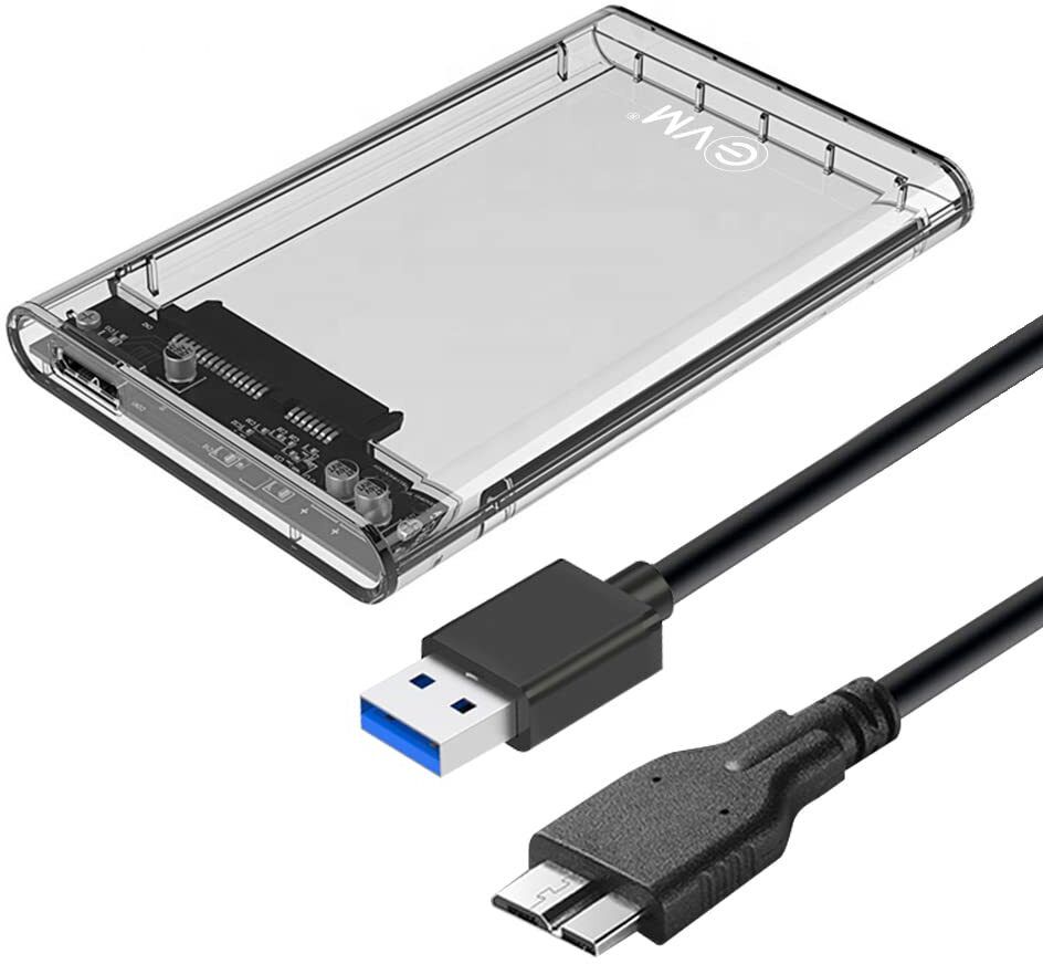EVM 2.5 SATA Casing High speed USB 3.0 2.5 inch Shock Resistant Internal Hard Drive Enclosure-image-27