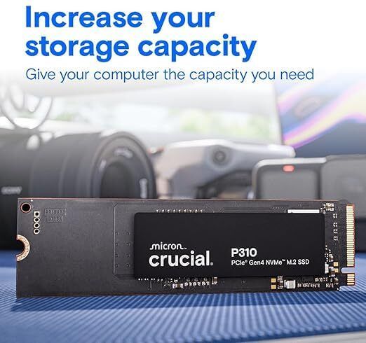 Crucial P310 1 TB Desktop, Laptop BLACK/GREEN PCIe NVMe Internal Solid State Drive (SSD) (P310)-picture-26