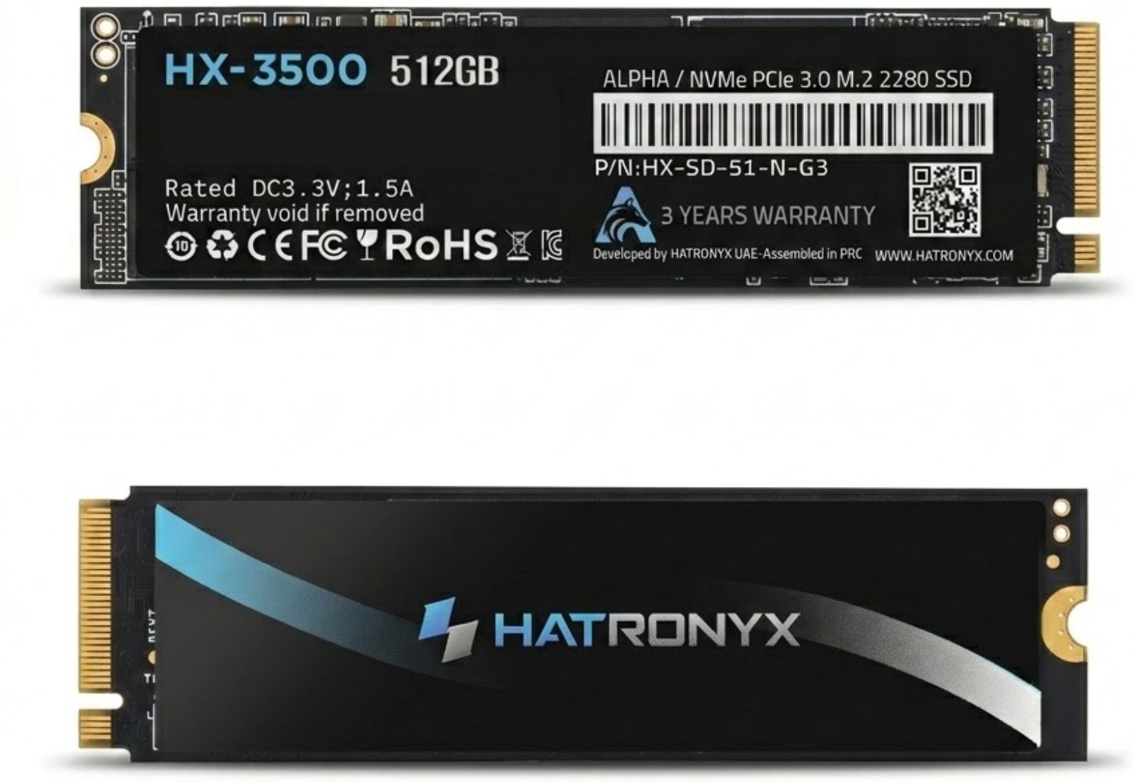 hatronyx HX-3500 ALPHA 256 GB All in One PC's, Desktop, Laptop, Network Attached Storage Black PCIe NVMe Internal Solid State Drive (SSD) (HX-SD-25-N-G3)-image-39