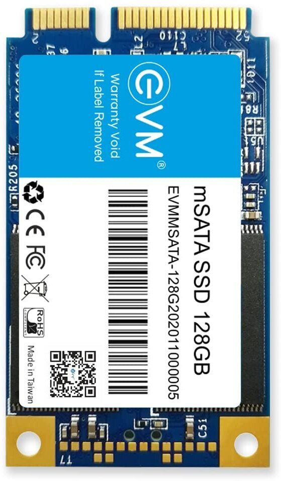 EVM MSATA 128 GB Laptop, All in One PC's, Desktop Black mSATA Internal Solid State Drive (SSD) (EVMMS/128GB)-image-3