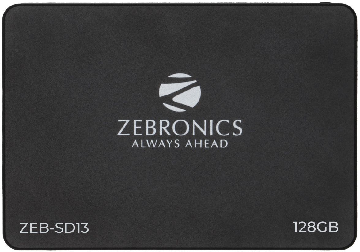 ZEBRONICS ZEB SD13 128 GB Desktop, Laptop Black SATA Internal Solid State Drive (SSD) (ZEB SD13 128GB SSD,Ultra Low Power Consumption, S.M.A.R.T. Thermal Management)-image-10