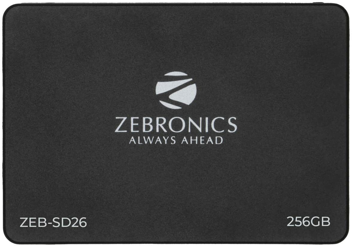 ZEB ZEBRONICS SSD 256 GB Laptop, Desktop, All in One PC's Black SATA Internal Solid State Drive (SSD) (ZEB_SD26)-image-29