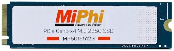 MIPHI MP300G3 512 GB Desktop, Laptop Black PCIe NVMe Internal Solid State Drive (SSD) (MP5015512G)-picture-13