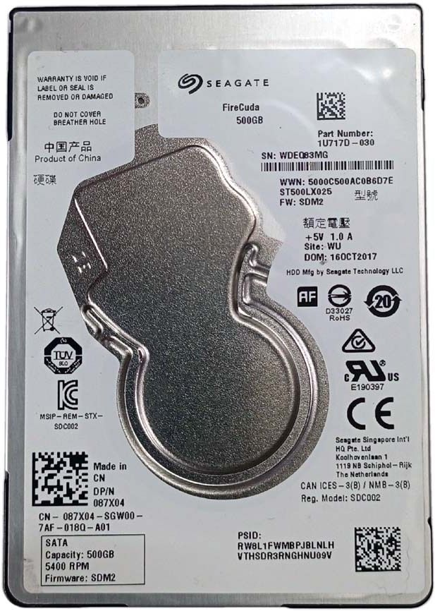 Seagate FIRECUDA 500 GB Laptop Silver, White SATA Internal Hard Disk Drive (HDD) (ST500CP)-image-34