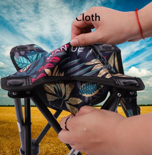 Stability & Comfort Portable Camp Chairs for Beach, Backpacking Foldable Steel Inversion Table-image-2