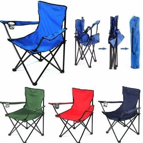 Folding Chair Big - Portable Foldable Nylon Base Fabric Camping Chair Foldable Carbon Steel Inversion Chair-image-10
