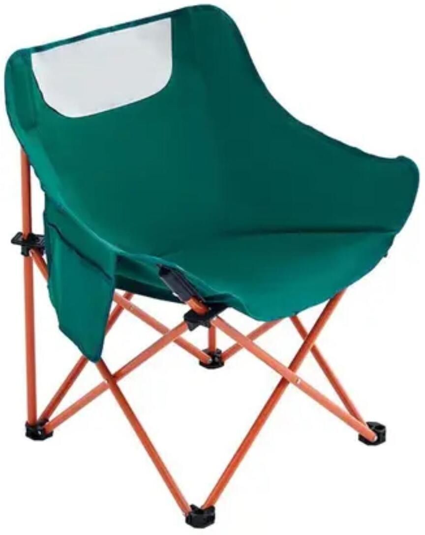Compact Folding Moon Chair 600D Oxford – 330lbs Support, White Black Foldable Aluminium Inversion Chair-image-34