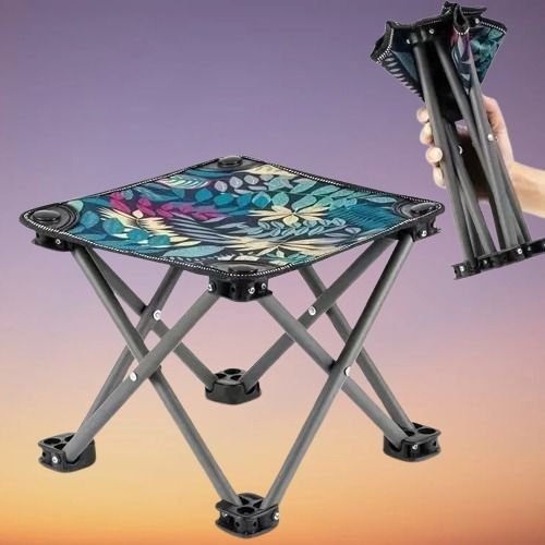Camping Furniture | Camping Hiking | Outdoor Sports Foldable Steel Inversion Chair-image-33