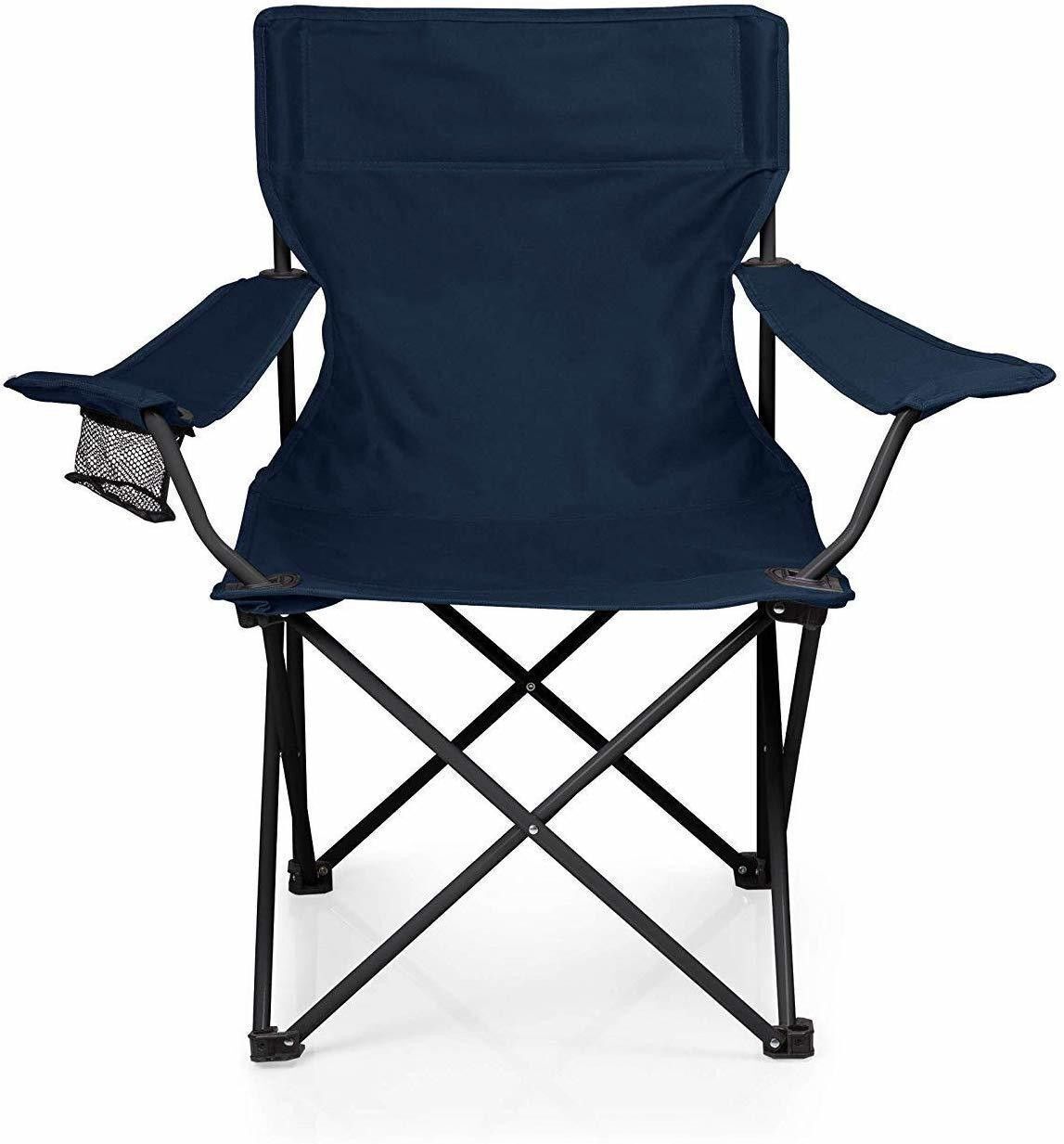 kapextradehub Portable Folding with Arm Rest Cup Holder and Carrying Foldable Steel, Polyester Inversion Chair-picture-17