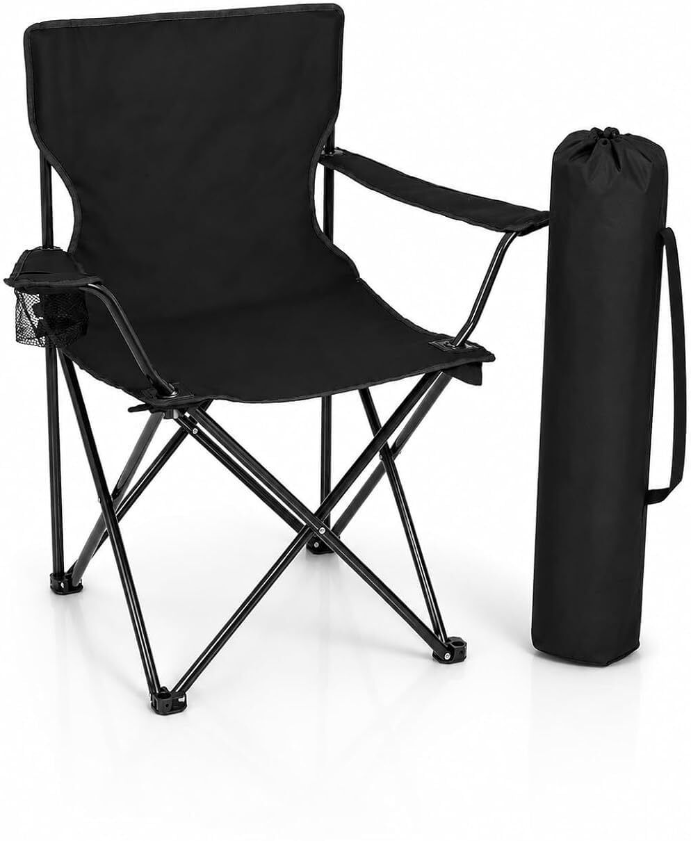 Portable Camping Chair Foldable Outdoor Picnic Chair Foldable Steel Inversion Chair-image-12