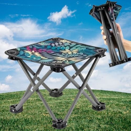 zenpro Camping Chair - Premium Foldable Chair for Travelling, Lightweight and Durable Foldable Steel Inversion Table-picture-31
