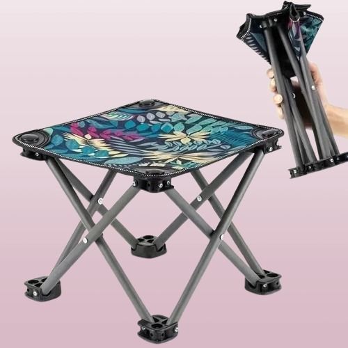 durable fabric – lightweight travel chair for camping foldable steel inversion chair