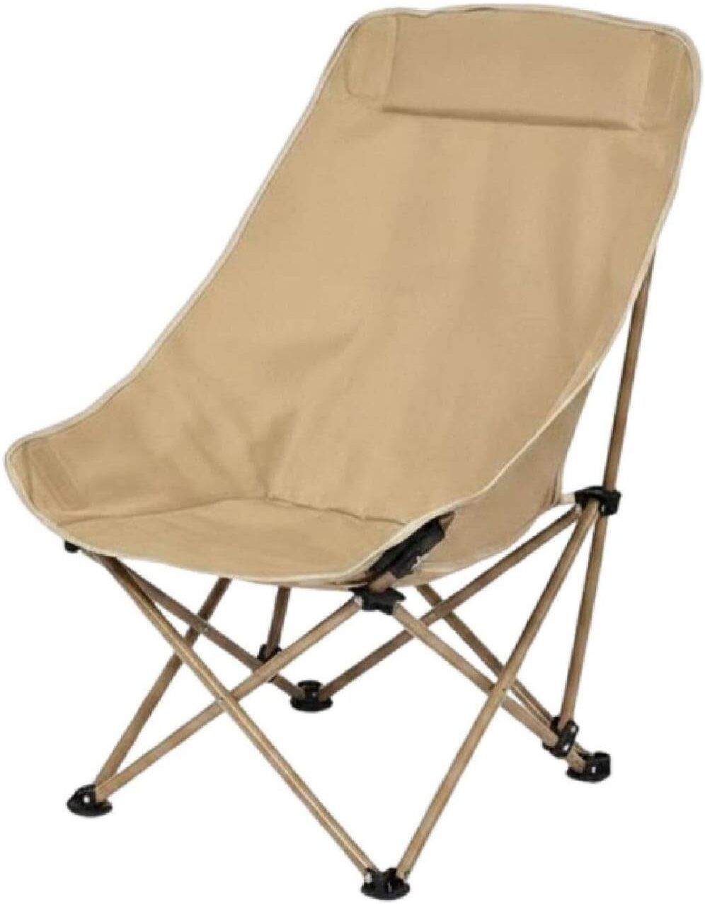 Foldable High-Back Moon Chair | Heavy Duty Portable Camping,Garden Chair Foldable Poly Steel Inversion Chair-image-2