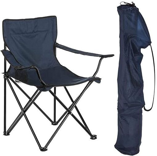 Enterprize Folding Camping Chair Foldable Carbon Steel Inversion Chair