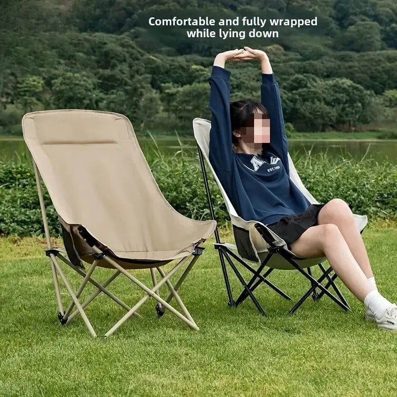 debrifo Folding Camping Chair Foldable Carbon Fiber, Carbon Steel Inversion Chair-picture-9
