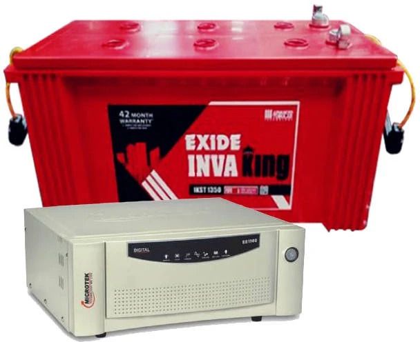 IKST 1350 +MICROTEK UPS EB 1100 Tubular Inverter Battery-image-44