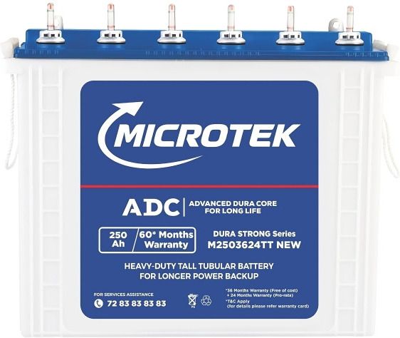 microtek 60 Months Warranty Tall Tubular Inverter Battery-picture-41