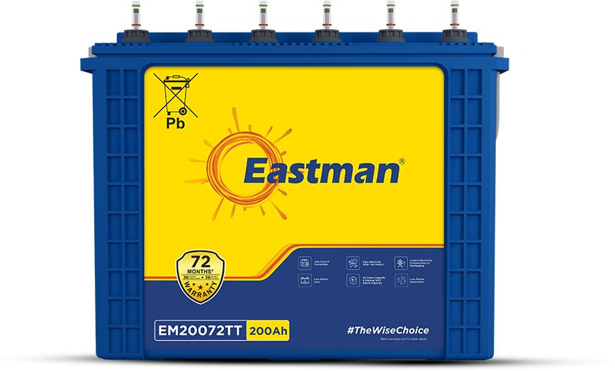 EM20072TT Tubular Inverter Battery