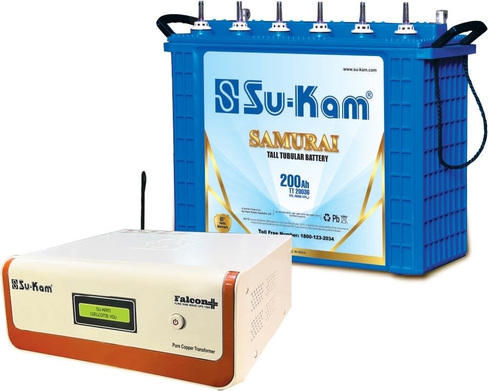 su-kam TT20036 SAMURAI With BRAINY 1250 Tubular Inverter Battery-picture-15