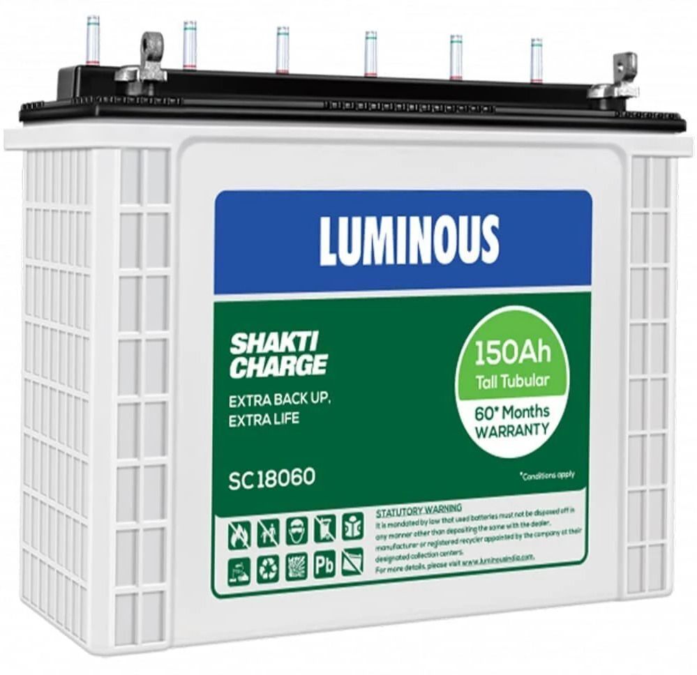luminous Shakti Charge SC18060 Tall Tubular Inverter Battery-picture-33