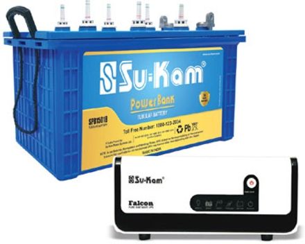 su-kam JT15036 POWER BANK With FALCON 950 Sine Wave Tubular Inverter Battery-picture-42