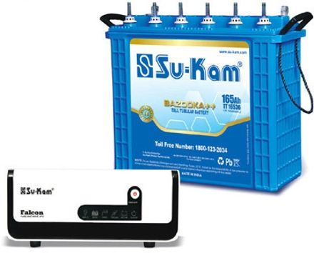 su-kam TT16536 BAZOOKA With FALCON 950 Sine Wave Tubular Inverter Battery-picture-25