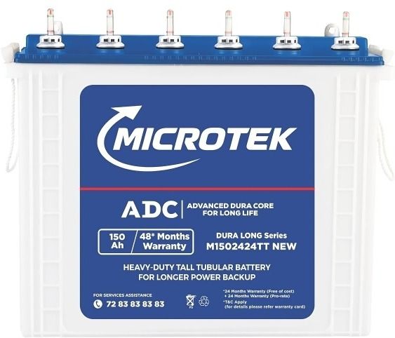 microtek 48 Months Warranty Tall Tubular Inverter Battery-picture-42