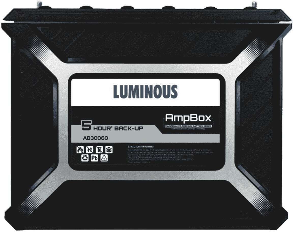 AB30060 Gel Battery 5 hours Back @400w (Maintenance Free) Sealed Inverter Battery-image-19