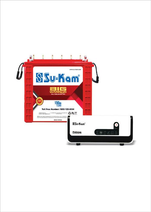 su-kam TT15036 BIG WARRIOR With FALCON 950 Sine Wave Tubular Inverter Battery-picture-40