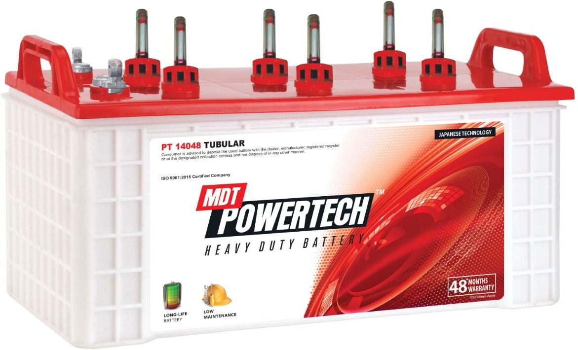 powertech PT14048 Tubular Inverter Battery-picture-1