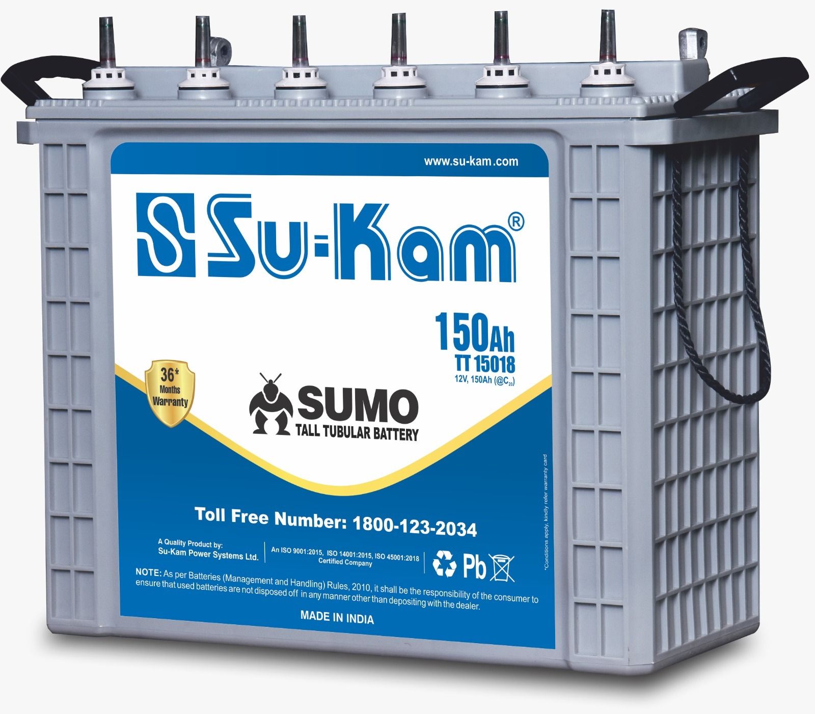 Sumo TT15018 Tubular Inverter Battery-image-19