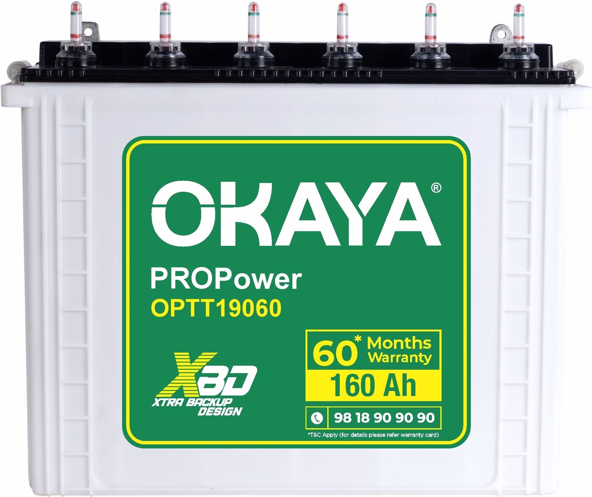 OPTT19060 Tubular Inverter Battery