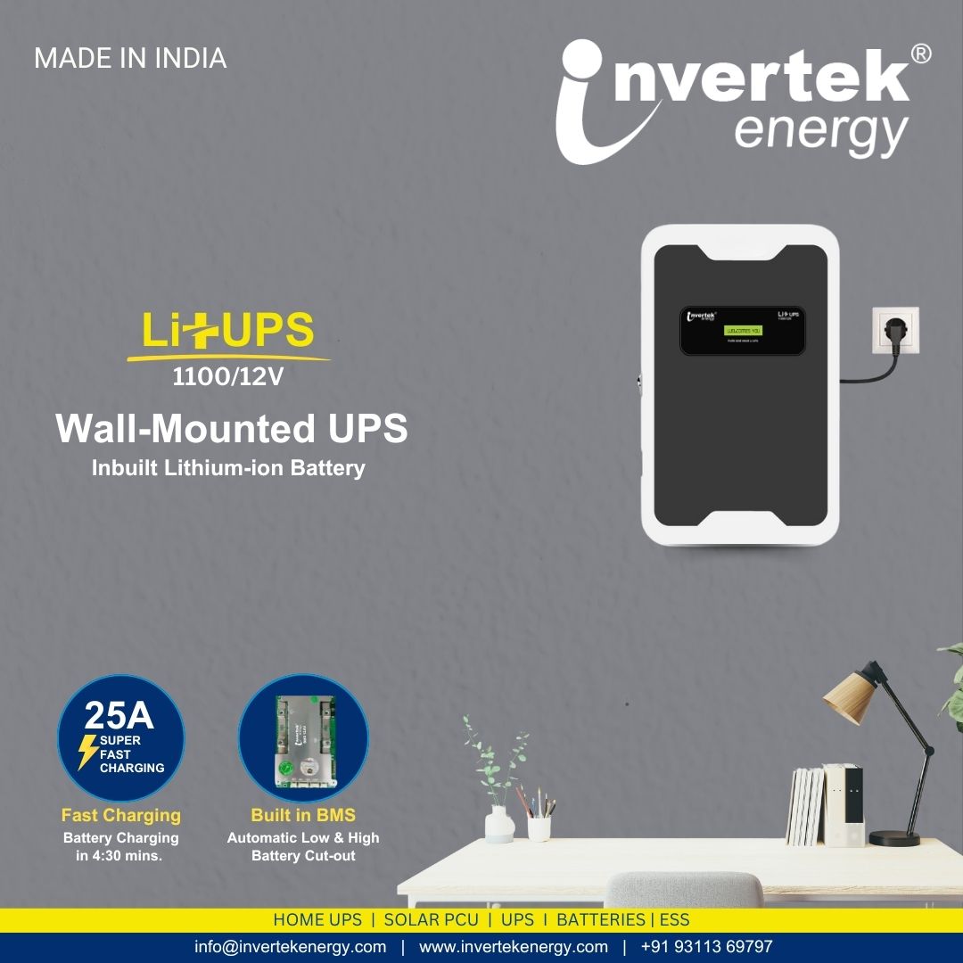 ?Li+UPS 1100/12V Lithium-ion Battery Sealed Inverter Battery-image-1