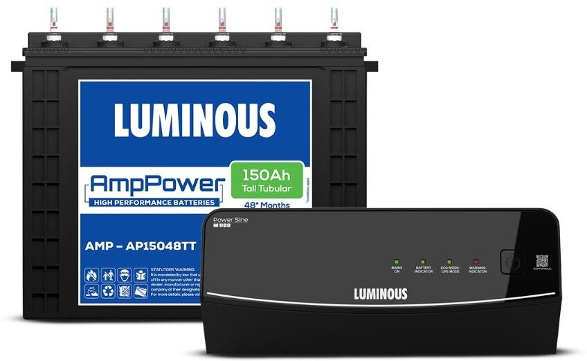 900 VA Power Sine M1100 900VA Inverter + AP15048TT 150Ah Tall Tubular with 3 Year Warranty Pure Sine Wave Inverter-image-13