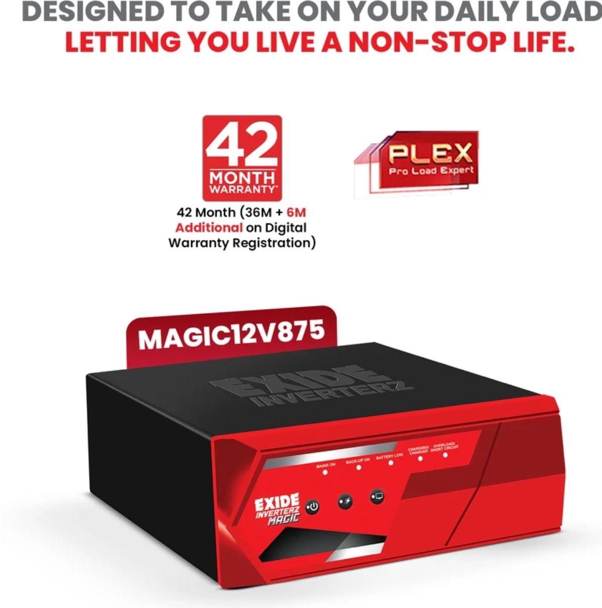 850 VA with 42 Months Warranty Square Wave Inverter-image-17