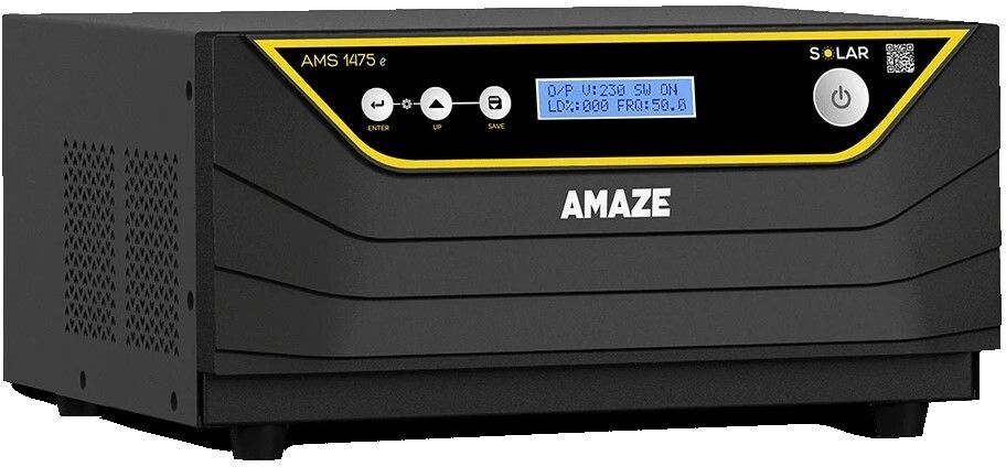 1100 VA Solar Inverter With LCD Display for Single Battery Best for Home and Office with 3 Year Warranty Solar Compatible Pure Sine Wave Inverter-image-8