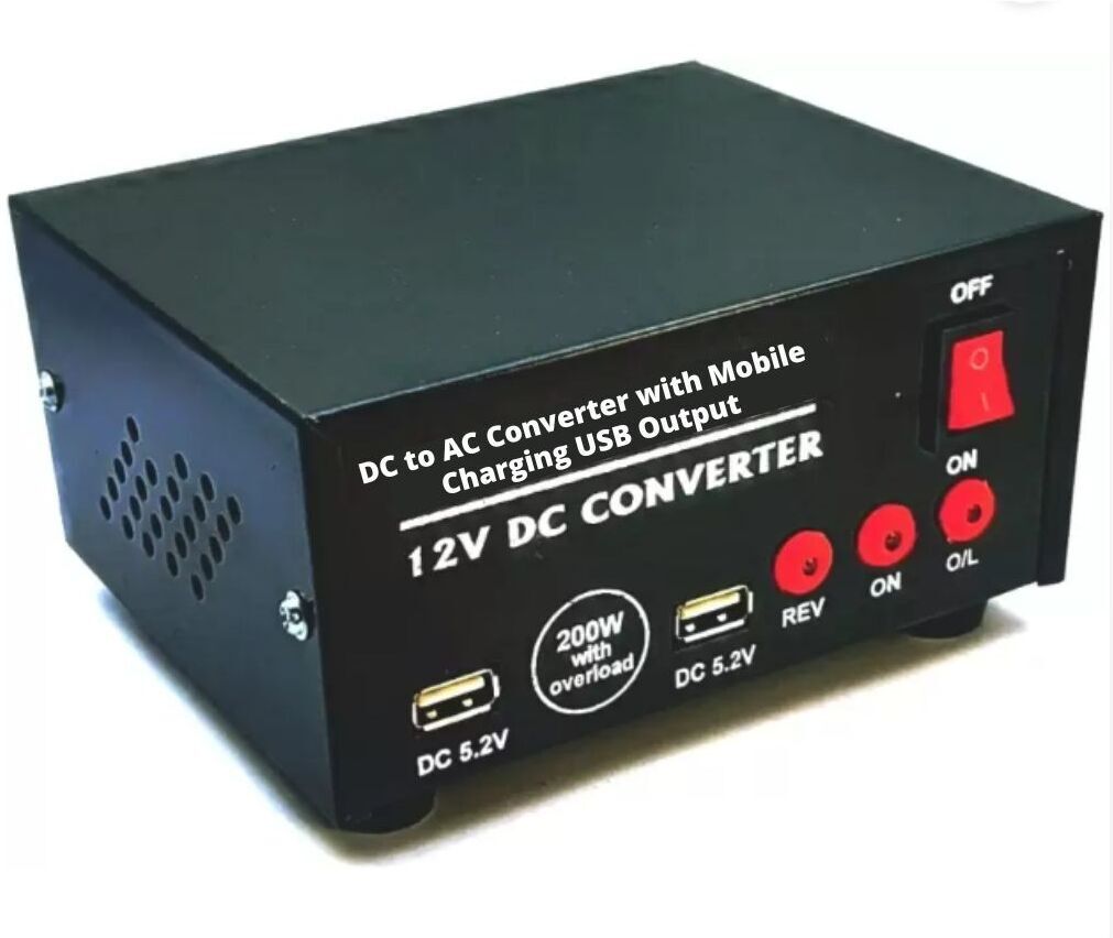 200 Watt Converter12v dc to ac inverter kit for SMPS, Lap Top, LED TV Square Wave Inverter-image-38