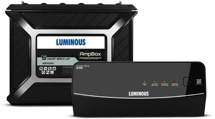 900 VA Power Sine M1100 900VA Inverter + AB30060 Gel Battery 5Hr Backup with 3 Year Warranty Pure Sine Wave Inverter-image-12