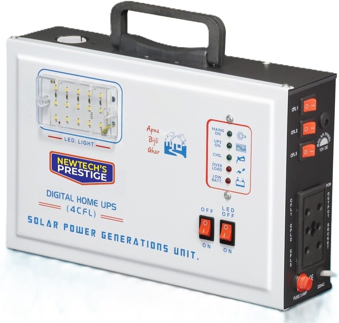 WITH 12V 7.2 AH ( EXITE BATTERY WARRANTY 1 YEAR) NP-150 EXIDE BATTERY INVERTER Square Wave Inverter