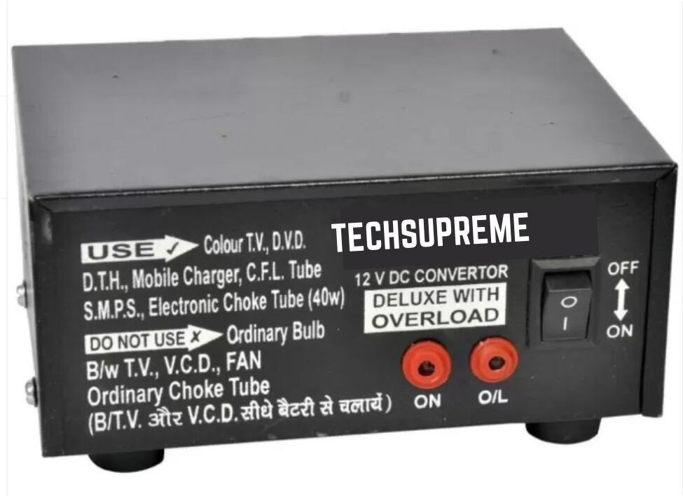 100 Watt Converter12v dc to ac inverter kit for SMPS, Lap Top, LED TV Square Wave Inverter