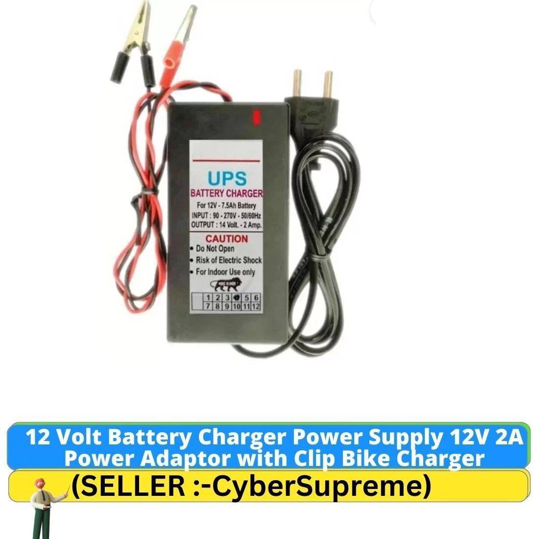 14 Volt 2 Amp for Up to 7 Amp UPS Battery Charger Mini Inverter Square Wave Inverter