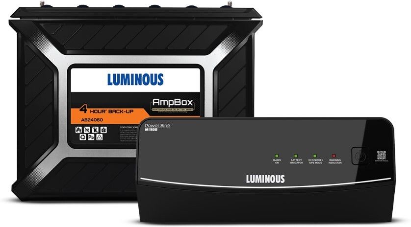 900 VA Power Sine M1100 900VA Inverter + AB24060 Gel Battery 4Hr Backup with 3 Year Warranty Pure Sine Wave Inverter-image-7