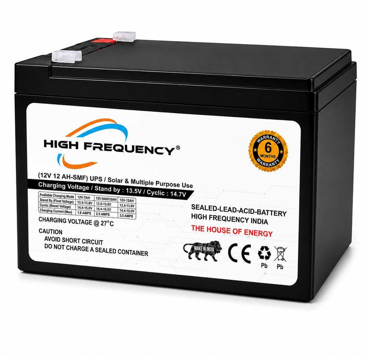 12V 12AH UPS, Sprayer Pump, inverter Toy Car Bike CCTV Systems AGM Solar Battery with 6 Months Warranty Solar Compatible Pure Sine Wave Inverter-image-36