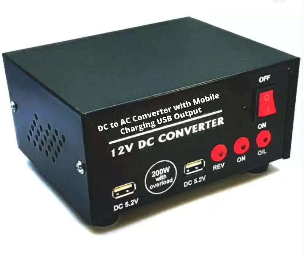 200 Watt Converter12v dc to ac inverter kit for SMPS, Lap Top, LED TV Electronic Electronic Components Electronic Hobby Kit-image-40