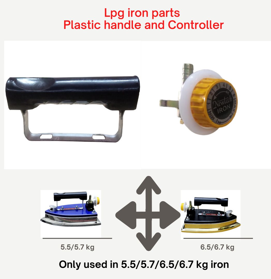 Special lpg gas iron parts Plastic Handle + Controller of 5.5/5.7/6.5/6.7kg iron 0 W LP Gas-image-16