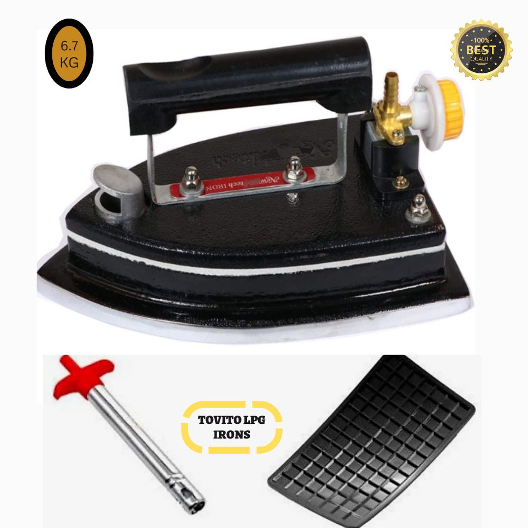 6.6 kg lpg gas iron box, Made in India, Best Quality, lighter & mat 0 W LP Gas-image-40