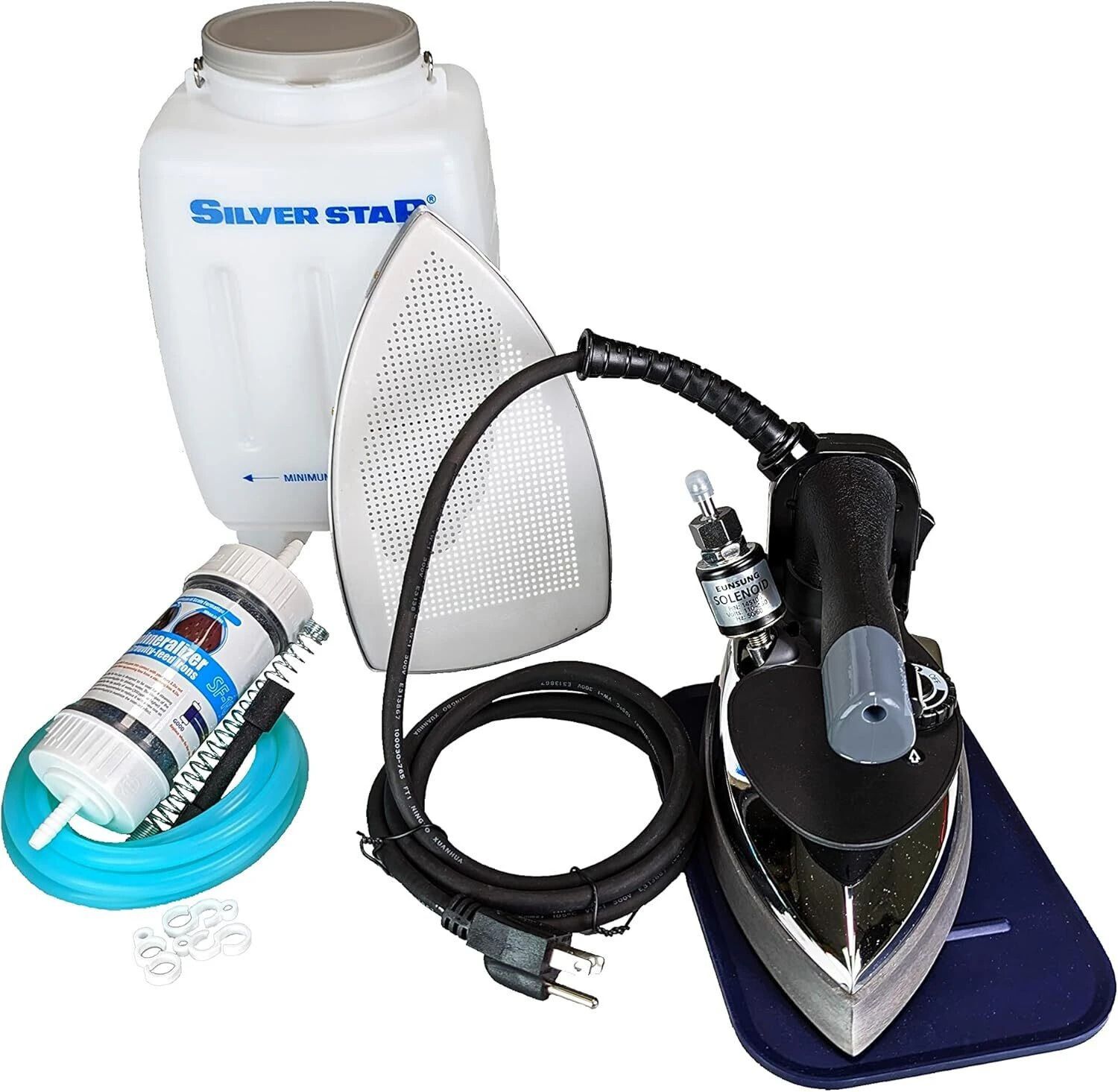 silver star by silver star Gravity- Feed Steam Iron ES-300 1200W with Filter 1200 W Steam Iron-picture-15